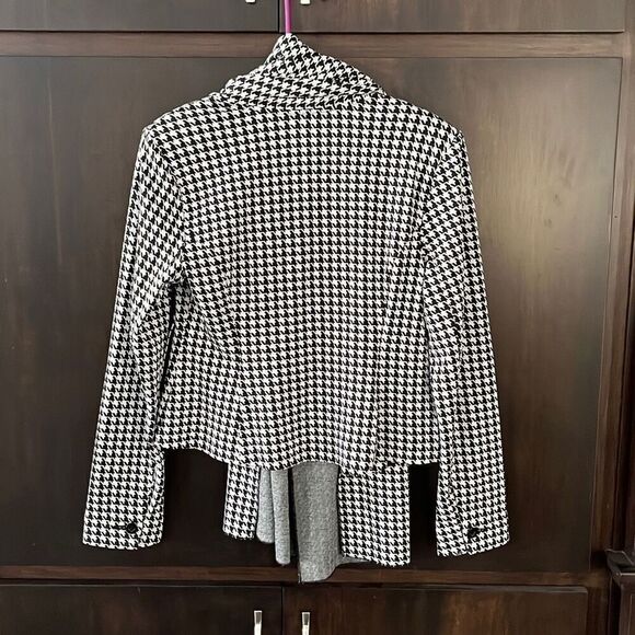 Cabi Black & White Houndstooth Jacket #3904 Size Small - Picture 3 of 5